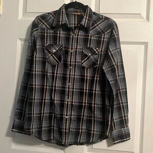Wrangler snap-up shirt